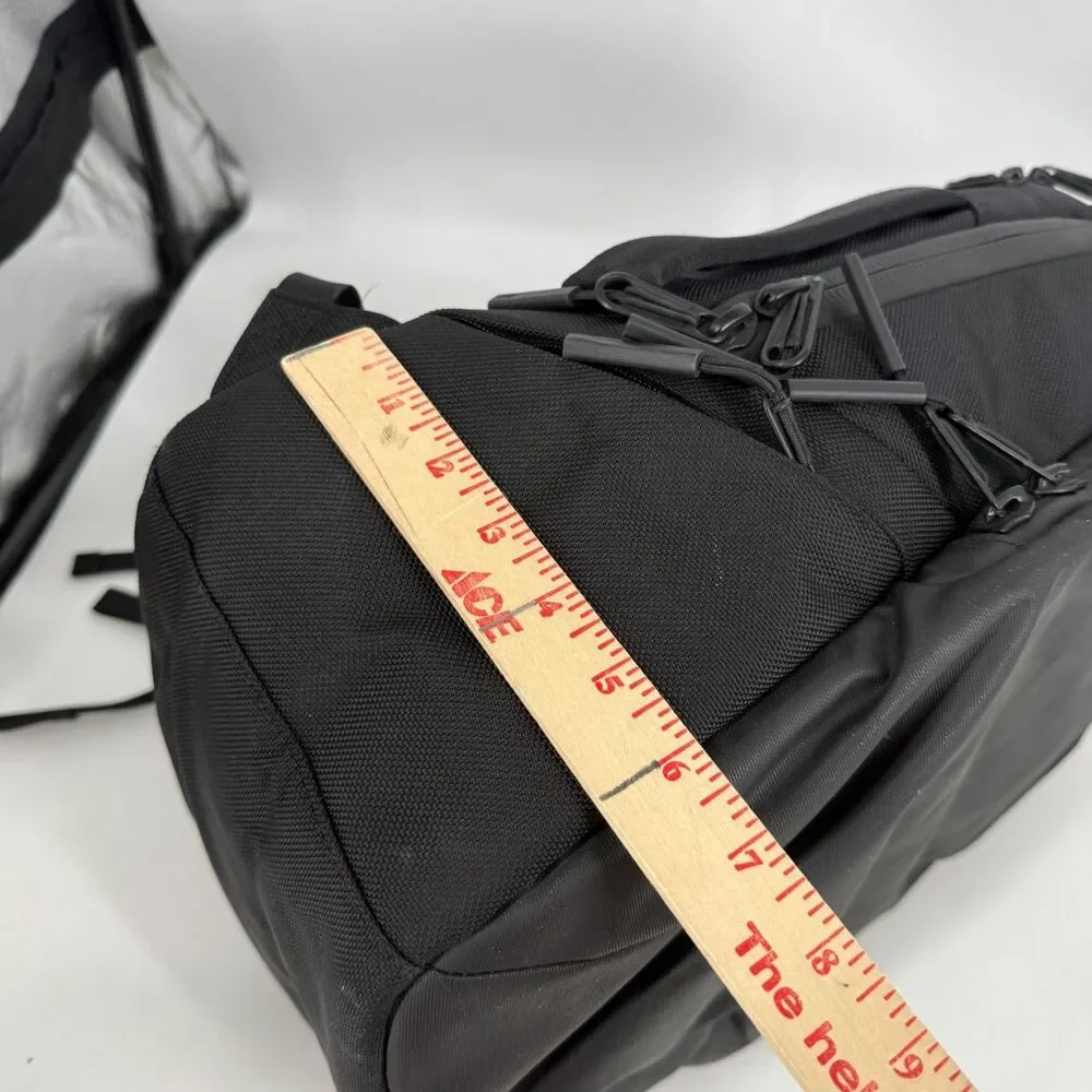 Aer Tech Pack 2 Travel Laptop Backpack 14.8L Black Cordura Quiet Luxury